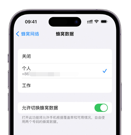 佳木斯苹果维修服务分享如何在iPhone上使用双卡 